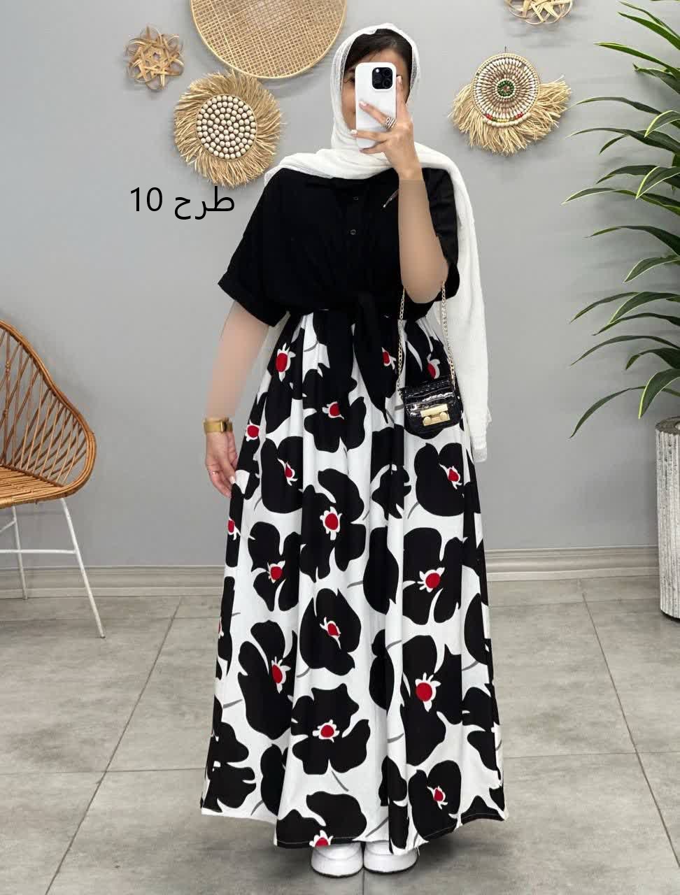 1242- پیراهن سامر ماکسی