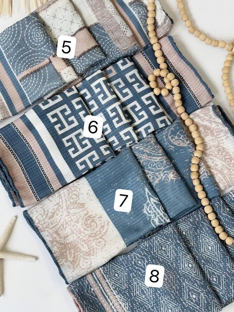 1252- روسری رومنس کد 1