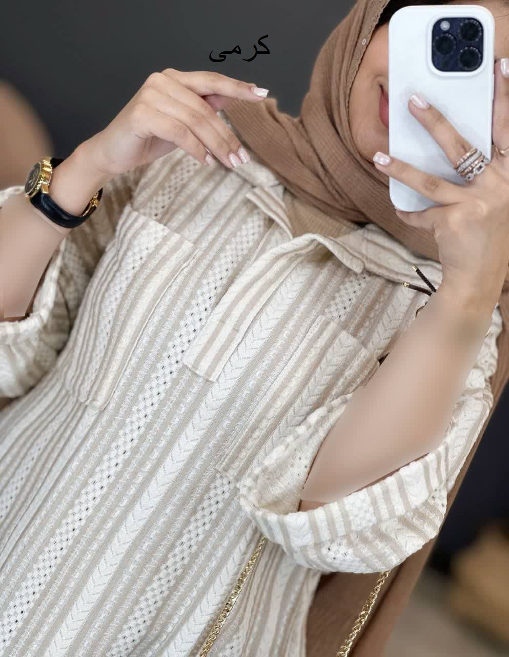 1249- شومیز مراکشی جلو بسته