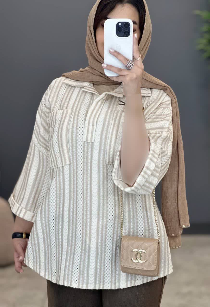 1249- شومیز مراکشی جلو بسته