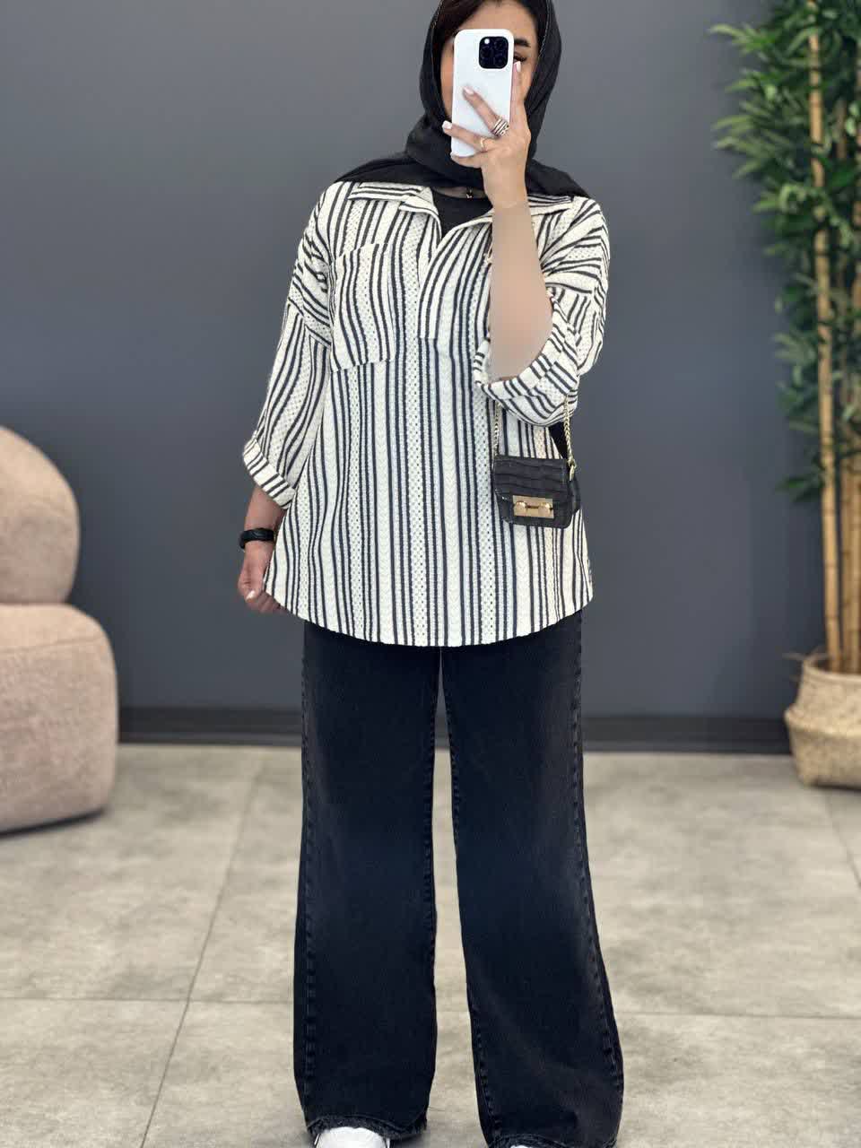 1249- شومیز مراکشی جلو بسته