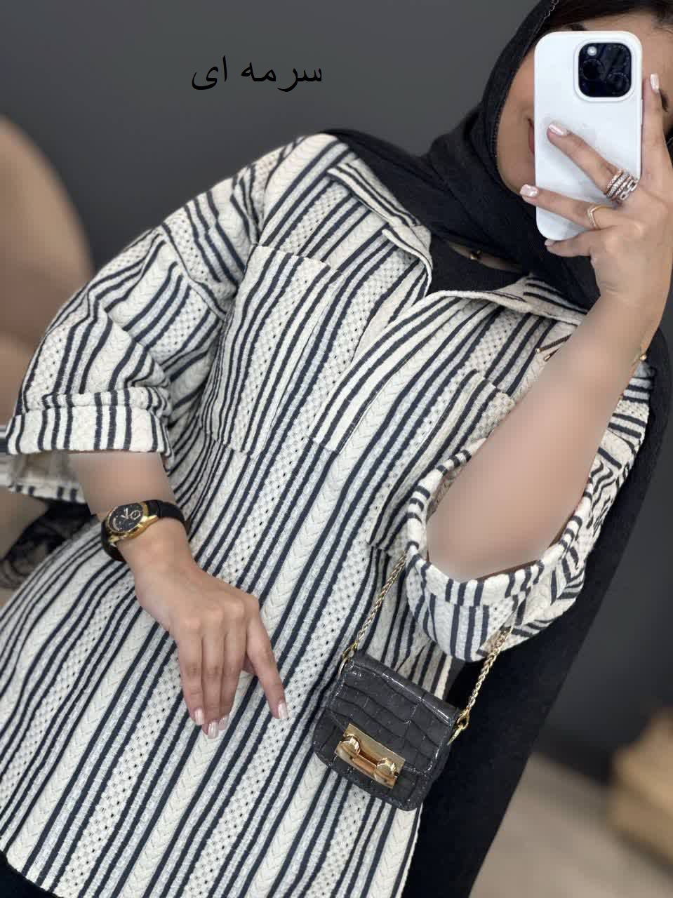 1249- شومیز مراکشی جلو بسته