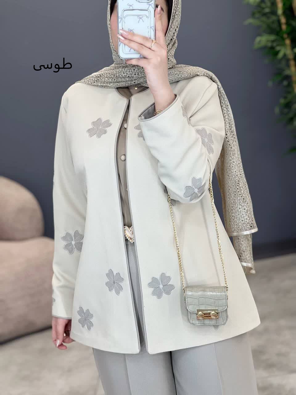 1258-کت و شلوار گلدخت