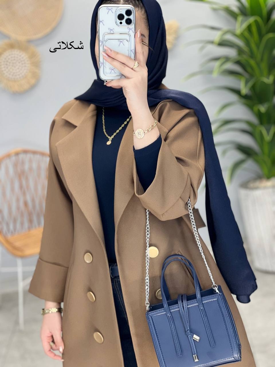 1256- مانتو مزونی مهکامه