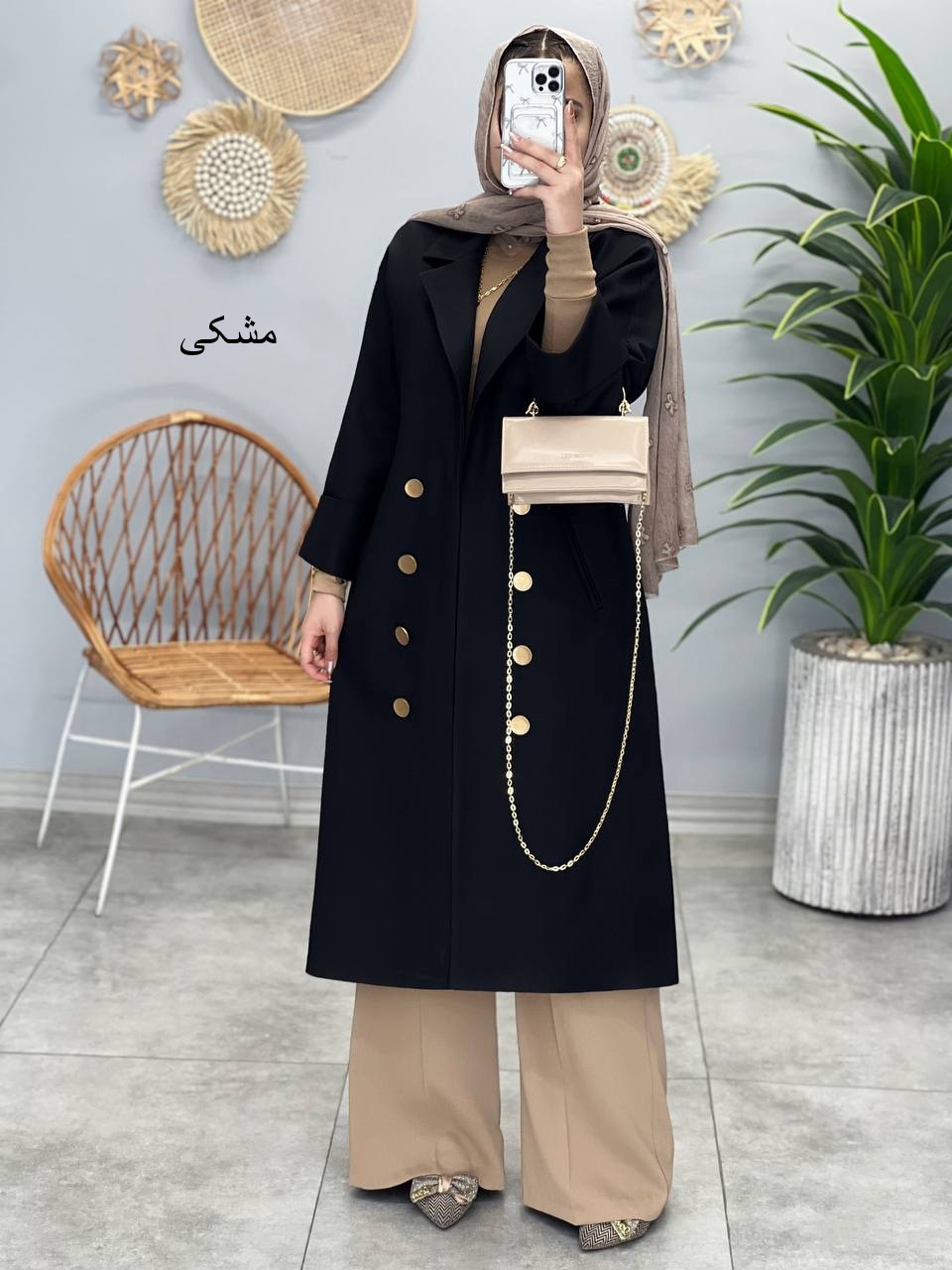 1256- مانتو مزونی مهکامه