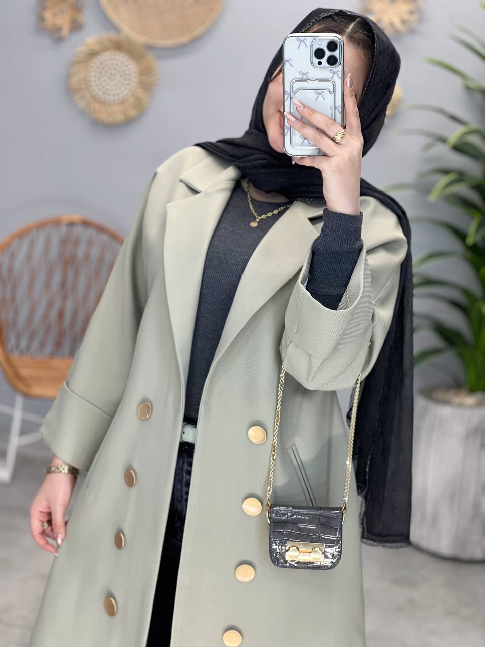 1256- مانتو مزونی مهکامه