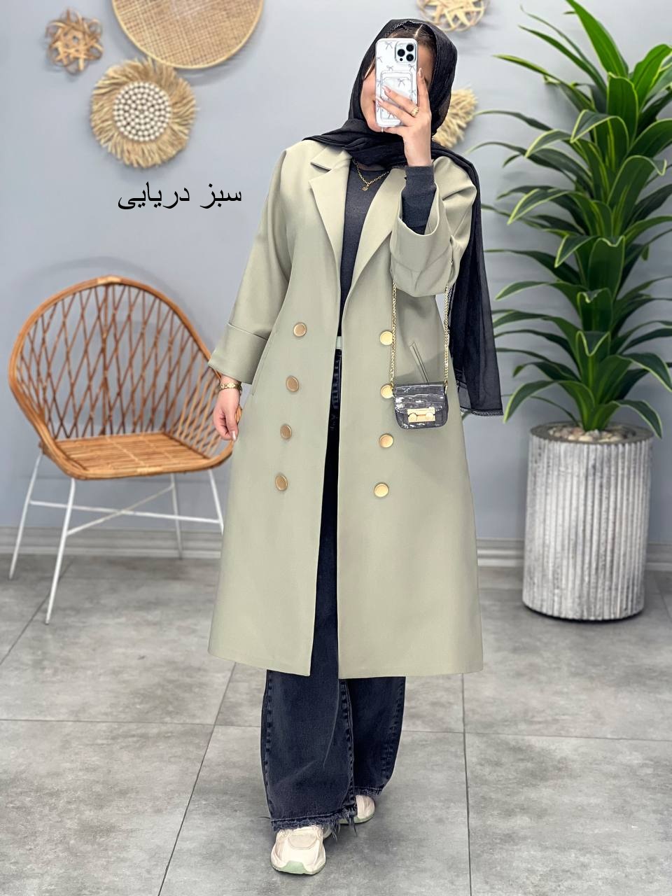 1256- مانتو مزونی مهکامه