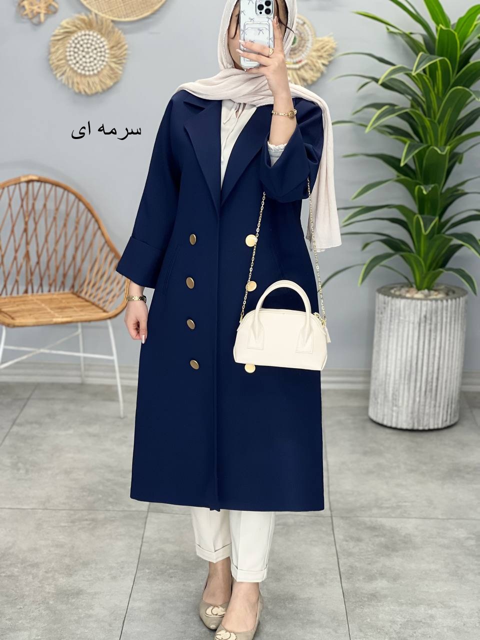 1256- مانتو مزونی مهکامه