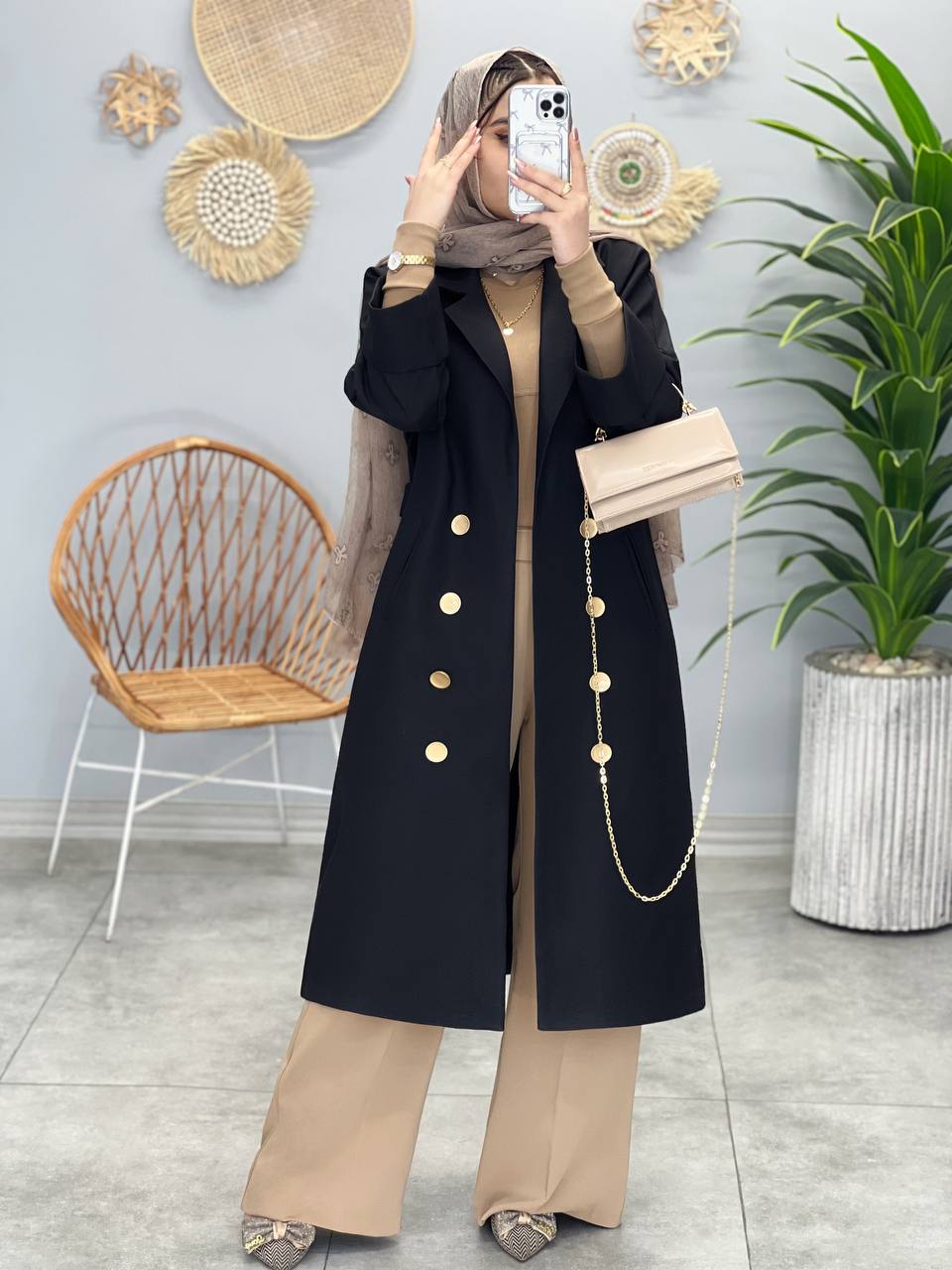 1256- مانتو مزونی مهکامه