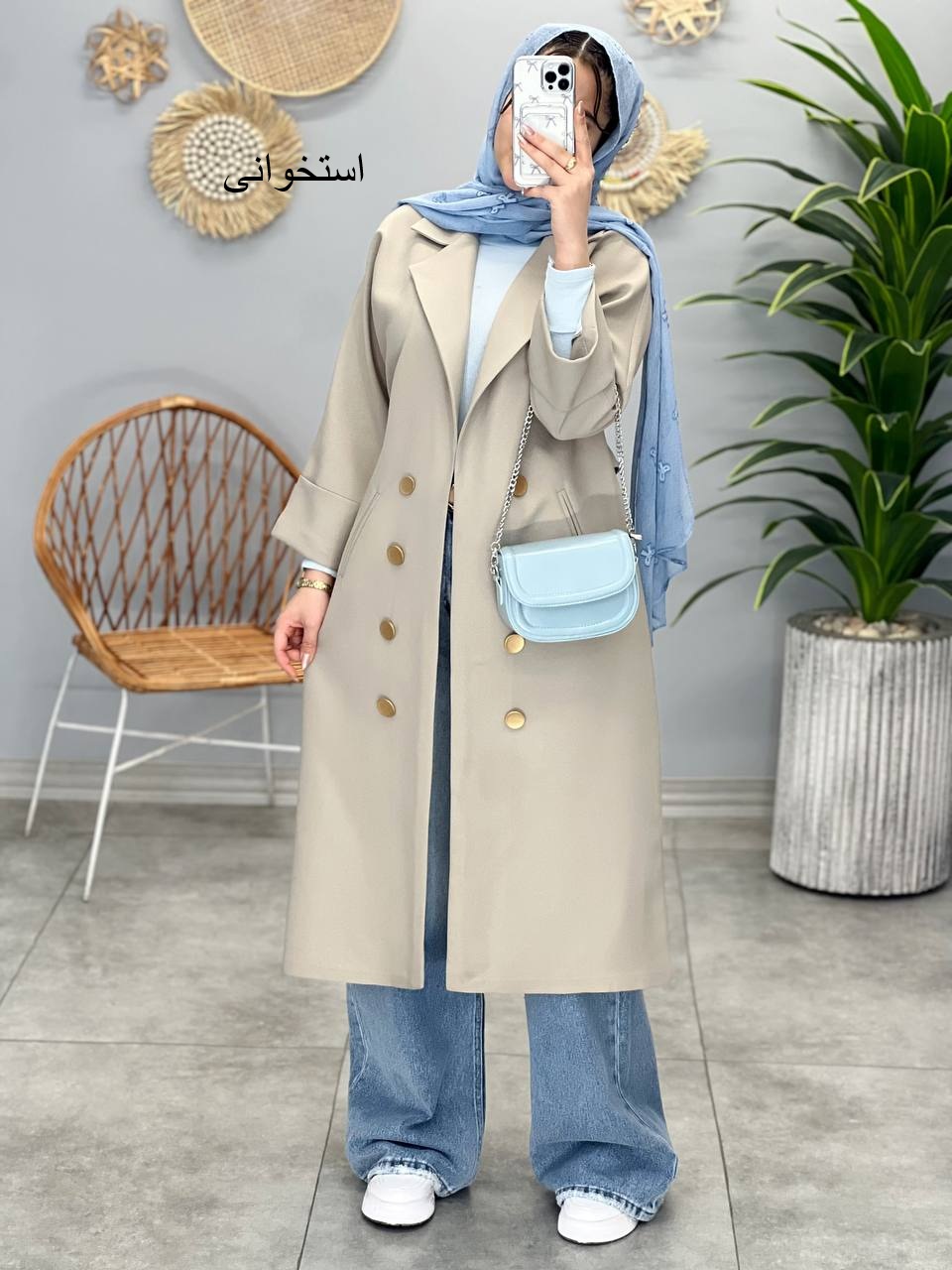 1256- مانتو مزونی مهکامه