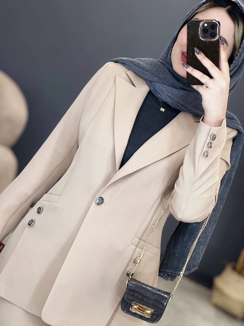 1257- کت و شلوار دو جیب