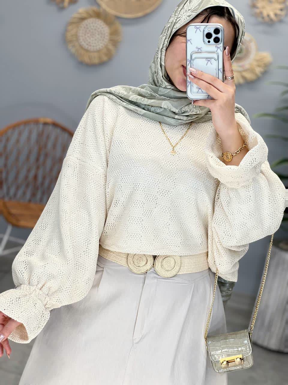 1267- شومیز و دامن مهستی