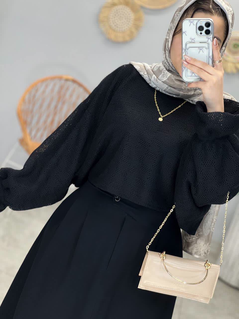 1267- شومیز و دامن مهستی