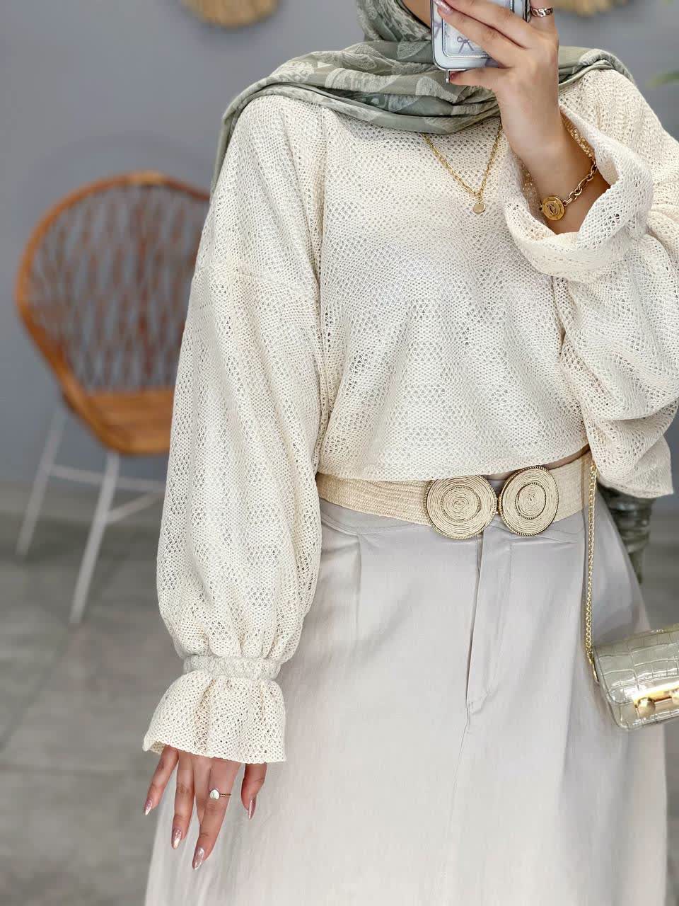 1267- شومیز و دامن مهستی