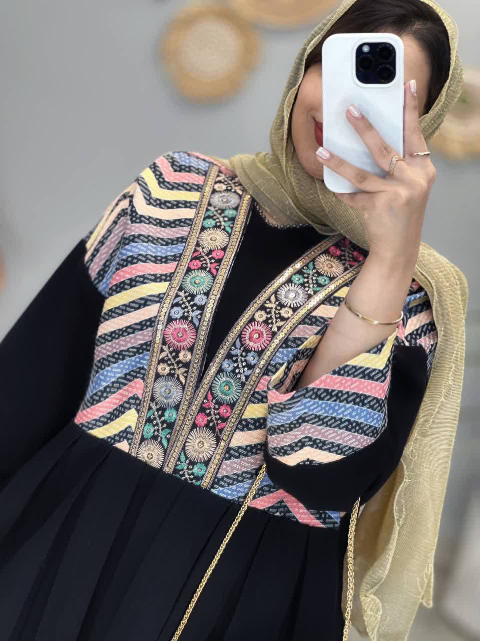 1272-کت پلیسه رنگین کمان