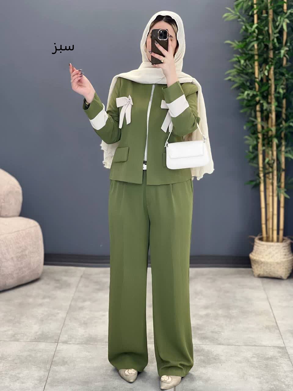 1154-کت و شلوار پاپیون