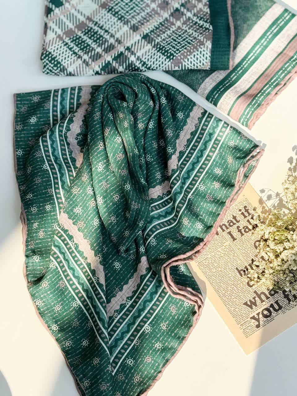 1279- روسری رومنس کد 2