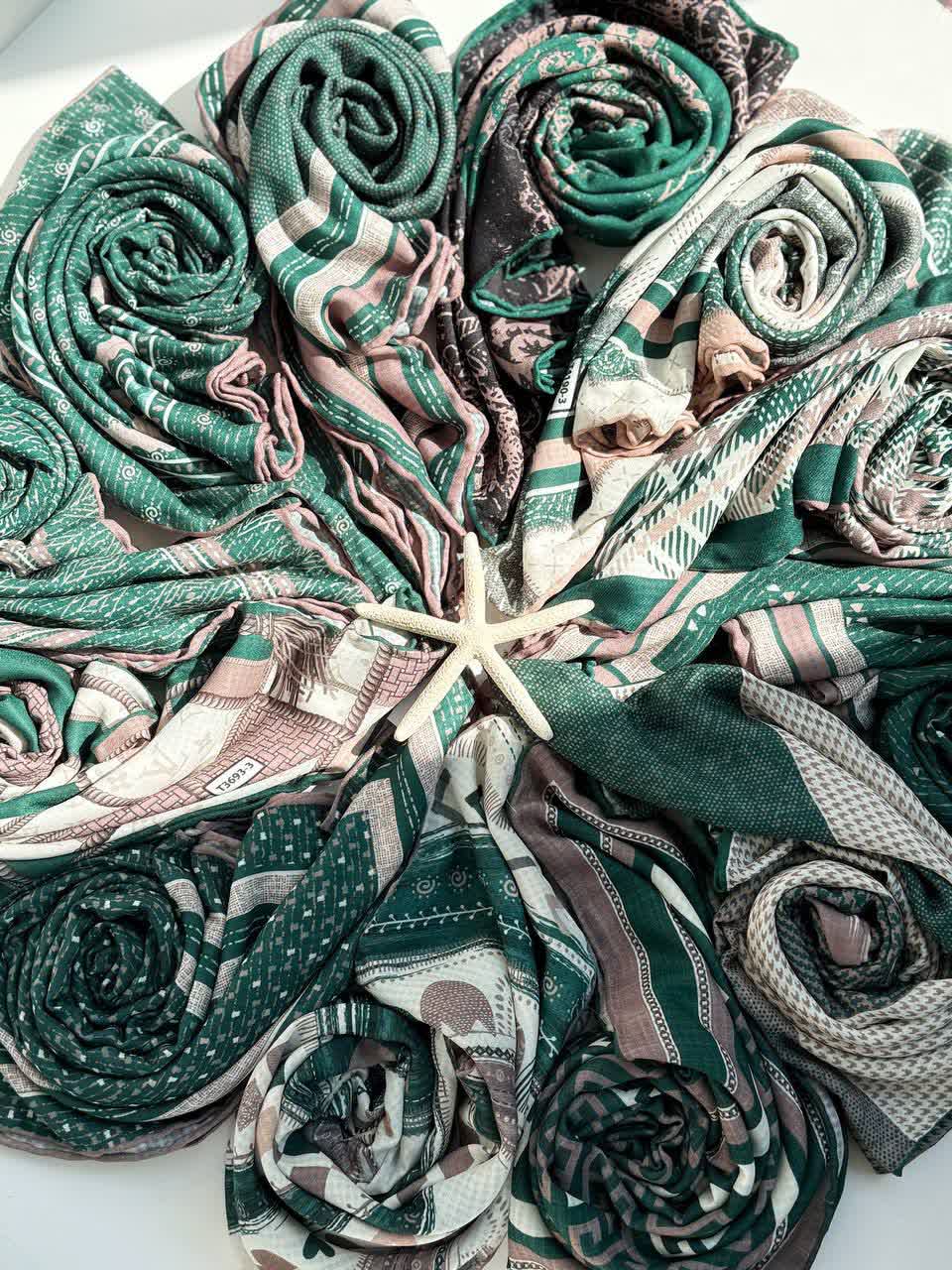 1279- روسری رومنس کد 2