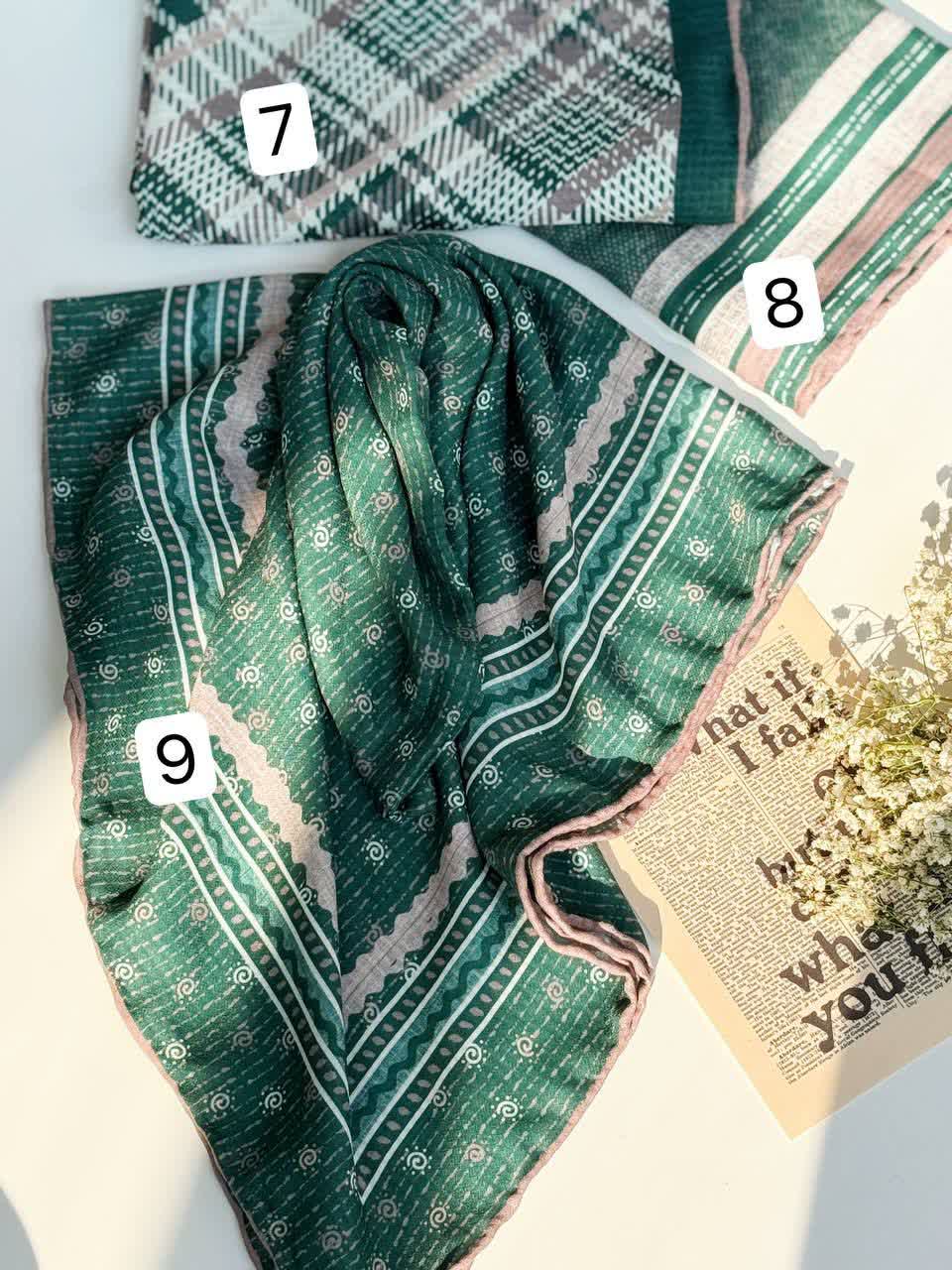 1279- روسری رومنس کد 2