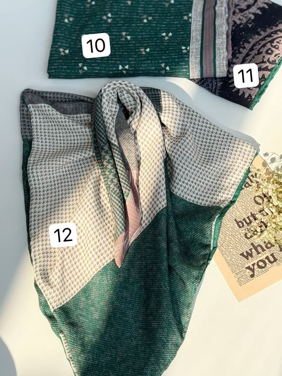 1279- روسری رومنس کد 2