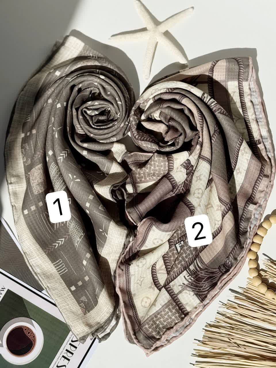 1281- روسری رومنس کد 3