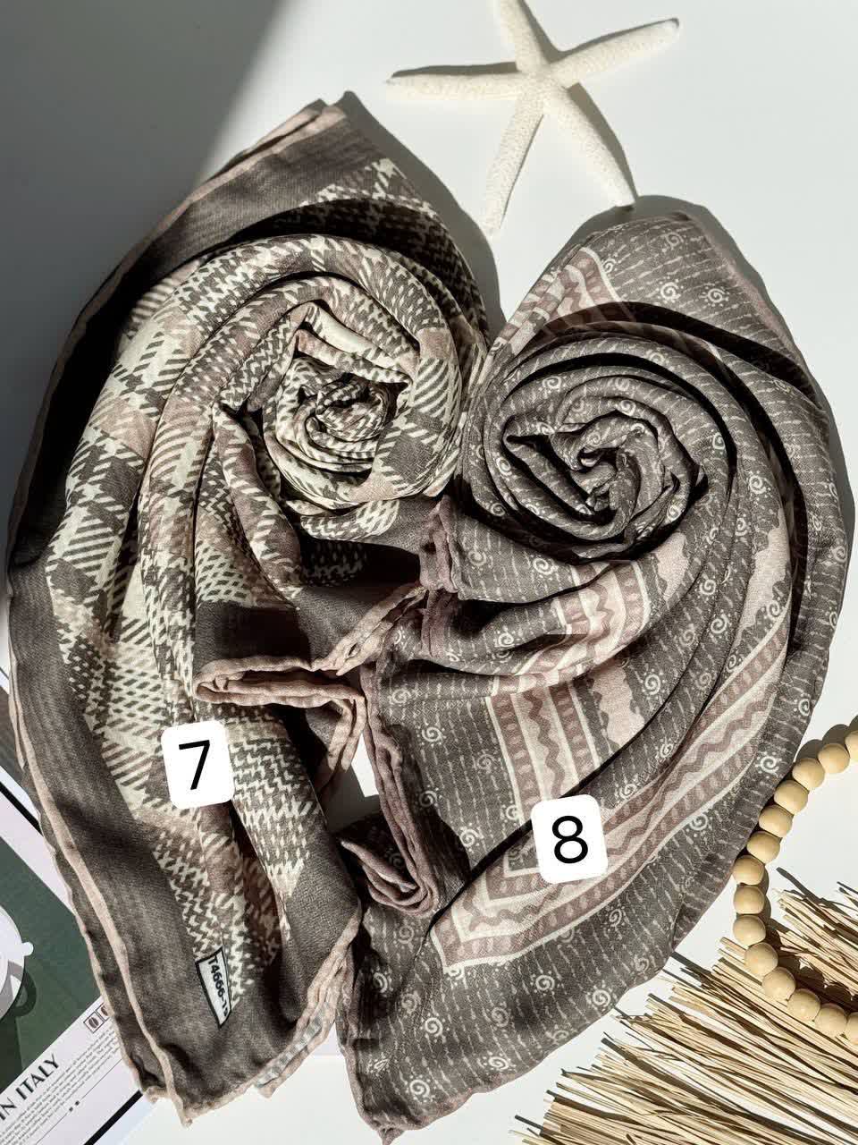 1281- روسری رومنس کد 3