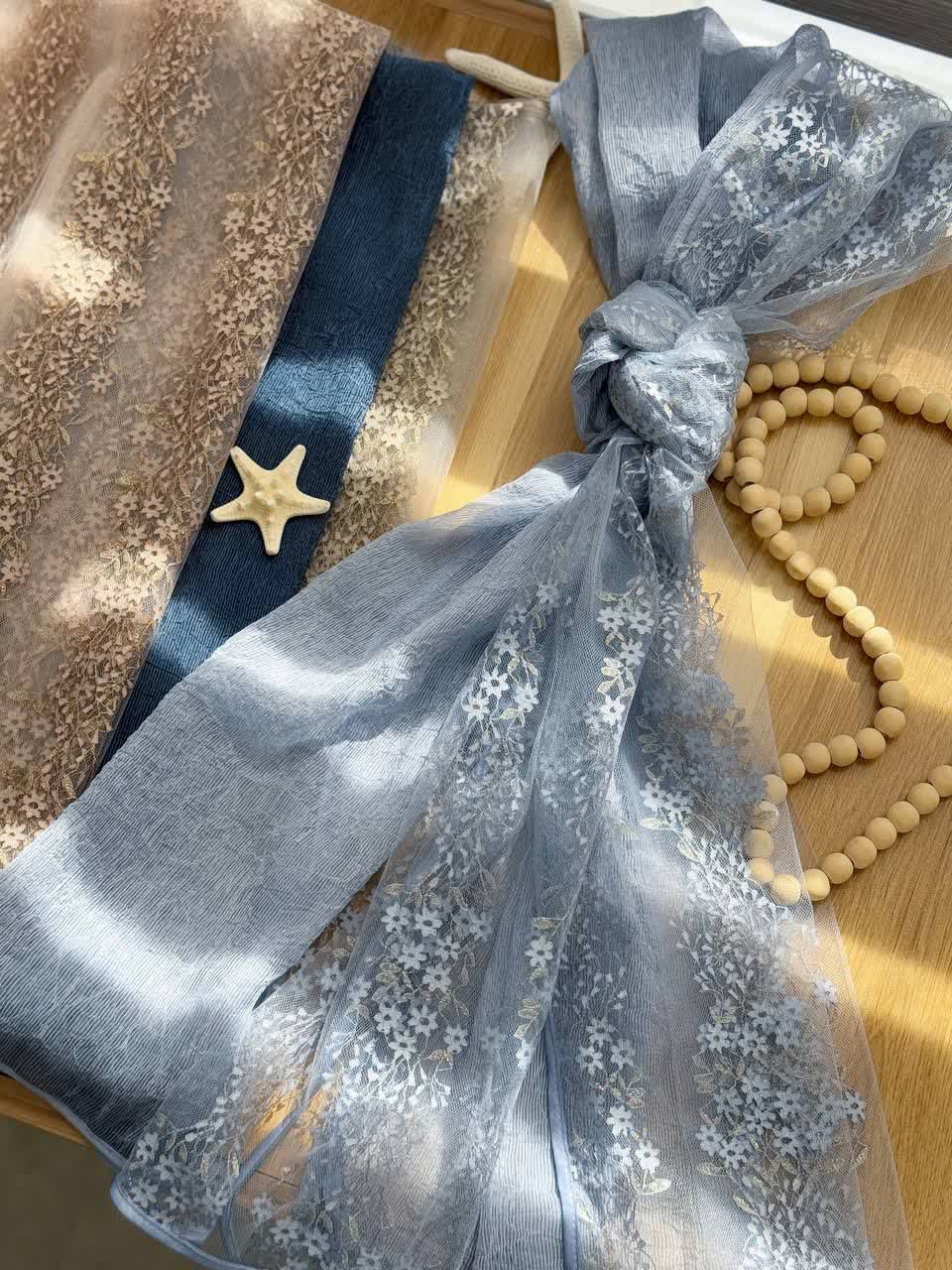 1295- شال دو تکه