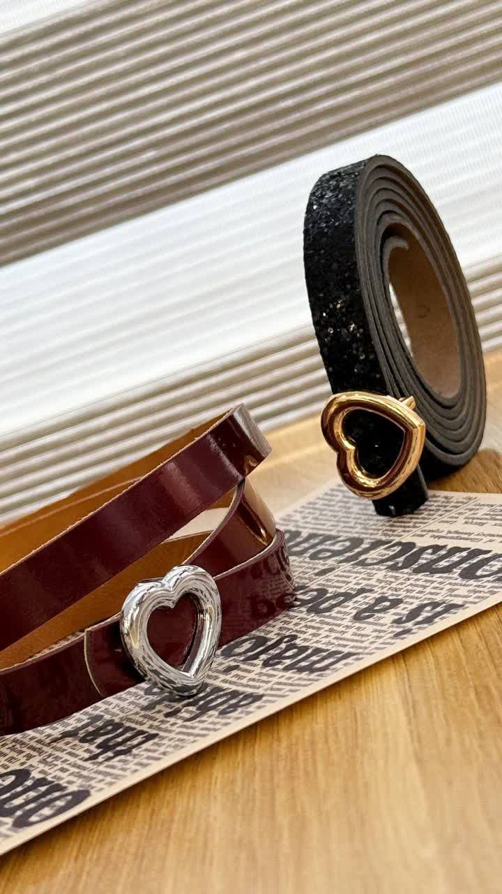 1298- کمربند 1/5 سانت چرم