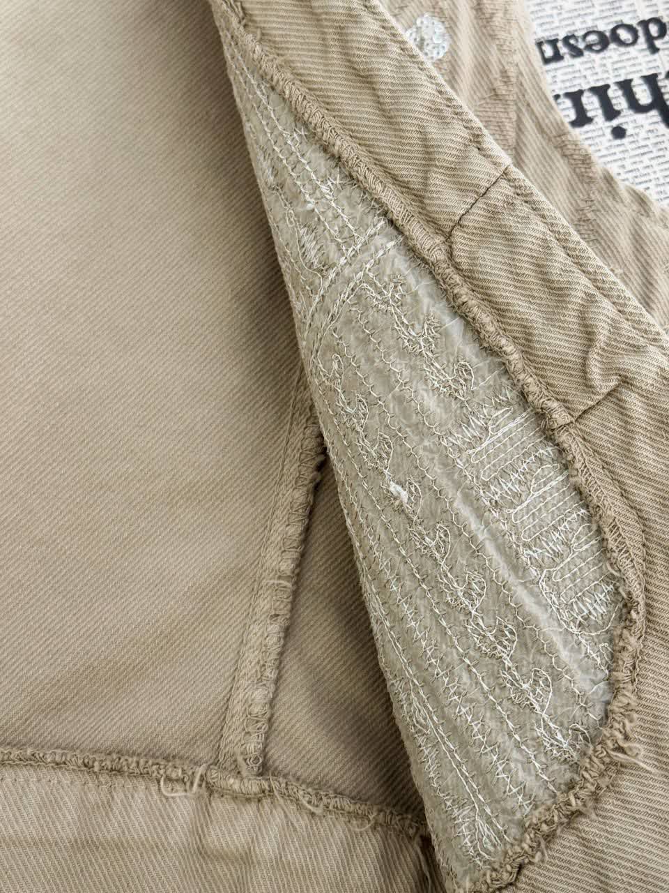 1304- وست گلدوزی کتان