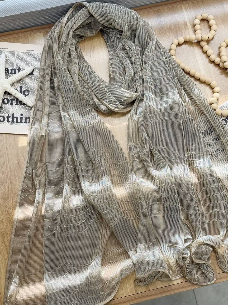 1307- شال توری شاین ژابیز