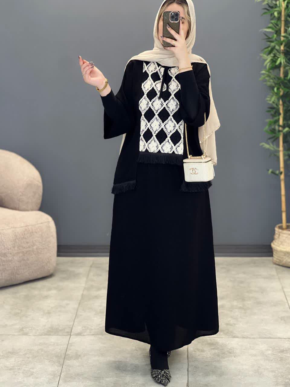 1207-کت و دامن چکامه (ویژه محرم)