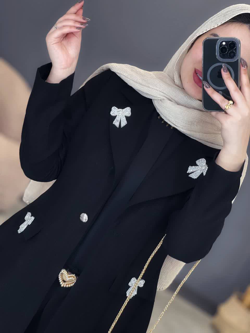 1311- مانتو مزونی مدیسا