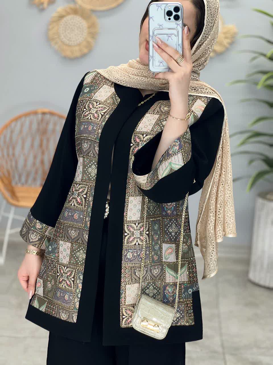 1312- مانتو مزونی روناک