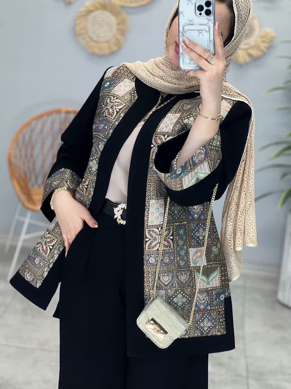 1312- مانتو مزونی روناک