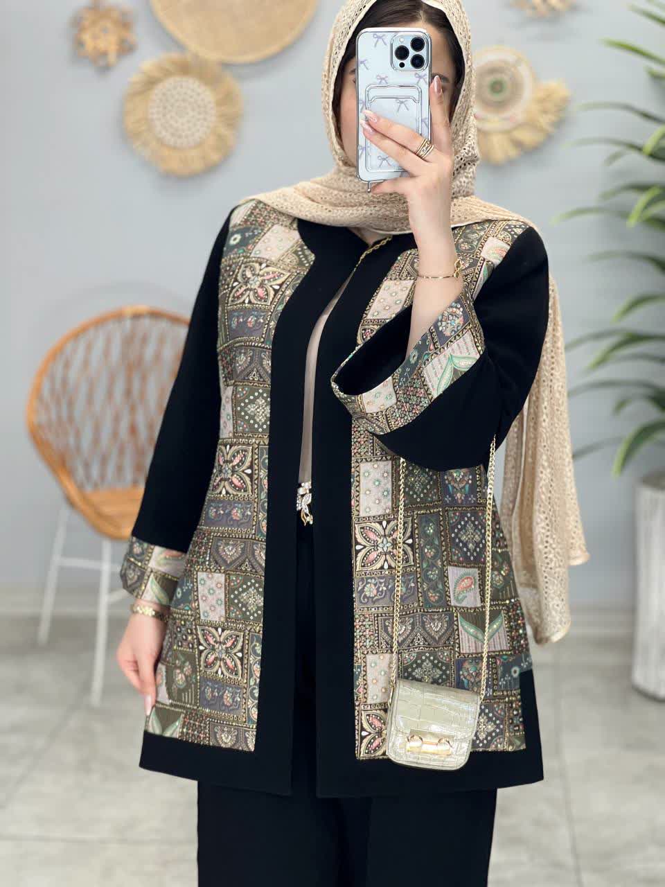 1312- مانتو مزونی روناک