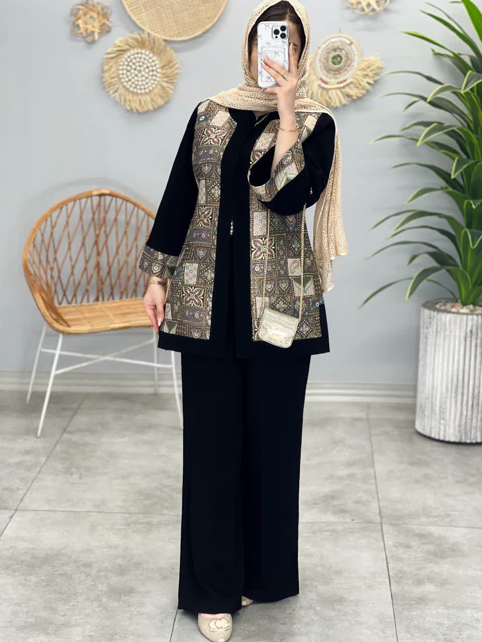 1312- مانتو مزونی روناک