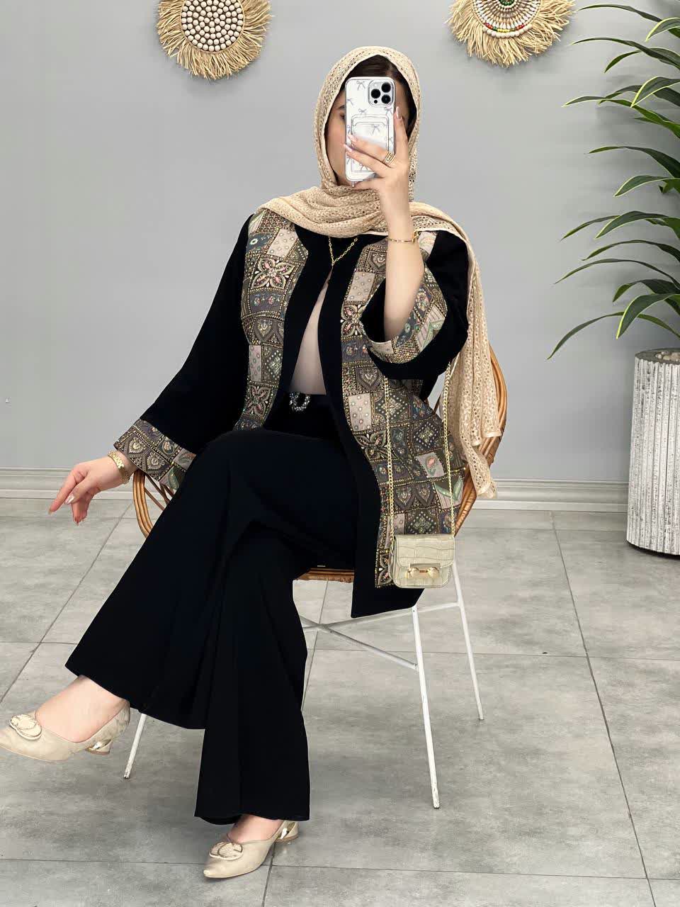 1312- مانتو مزونی روناک