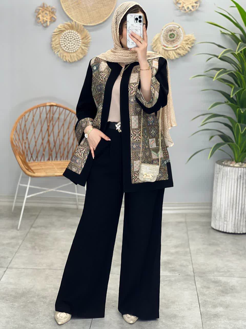 1312- مانتو مزونی روناک