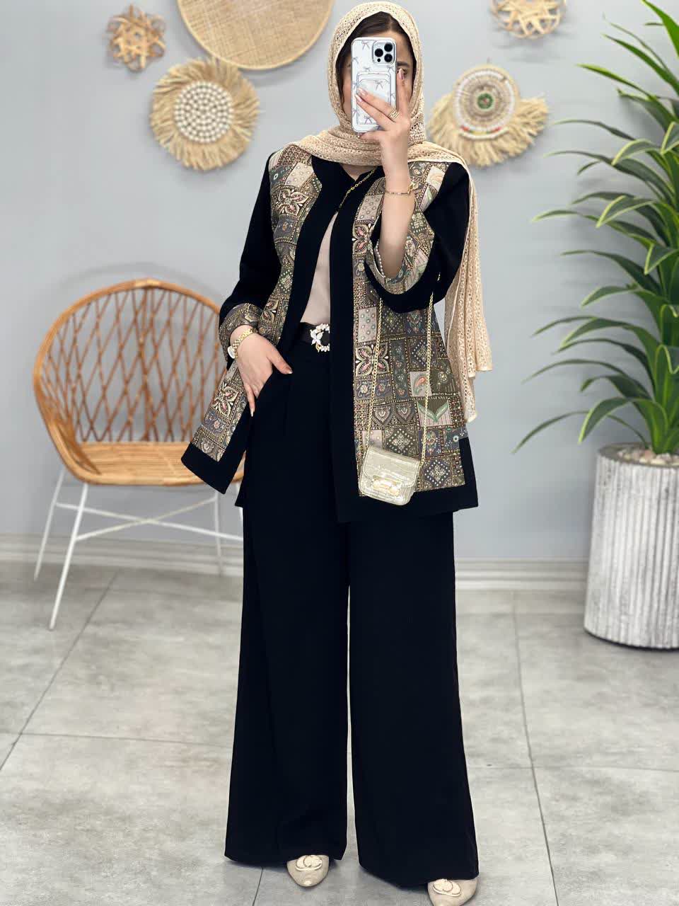 1312- مانتو مزونی روناک