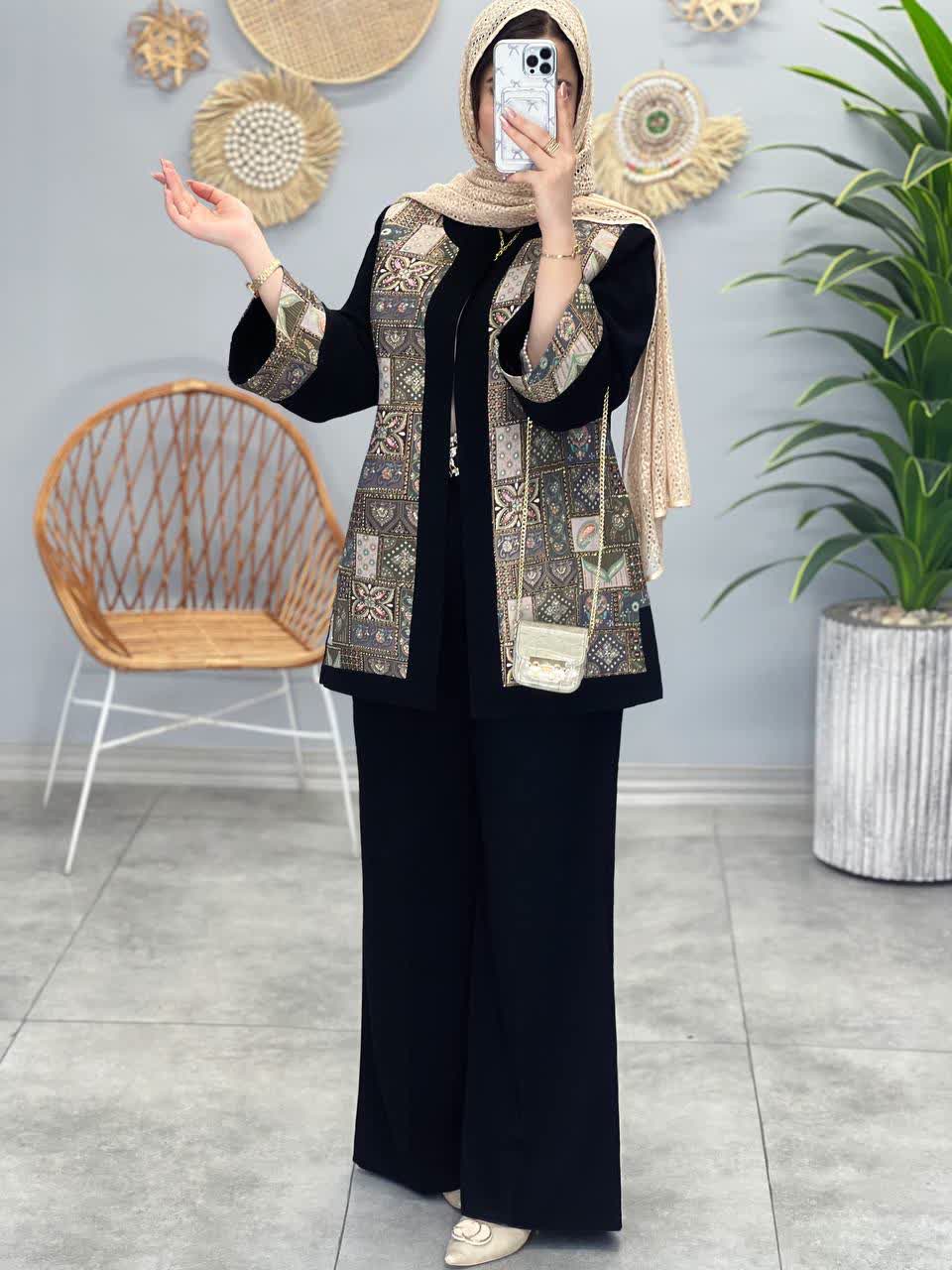 1312- مانتو مزونی روناک