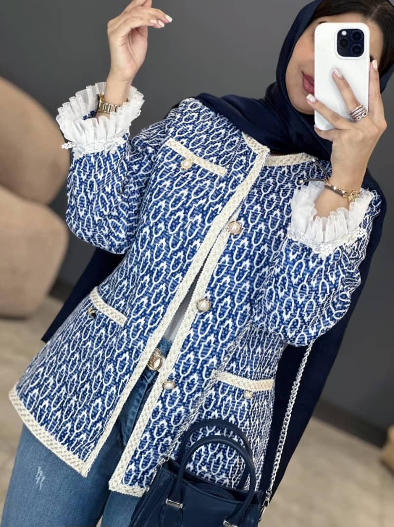 1319- کت مزونی کامیلا