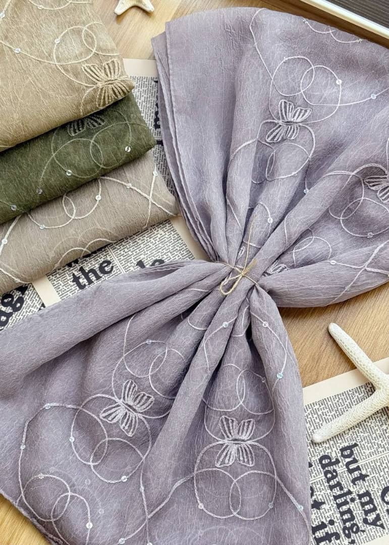 1321- شال سنگشور خامه دوزی