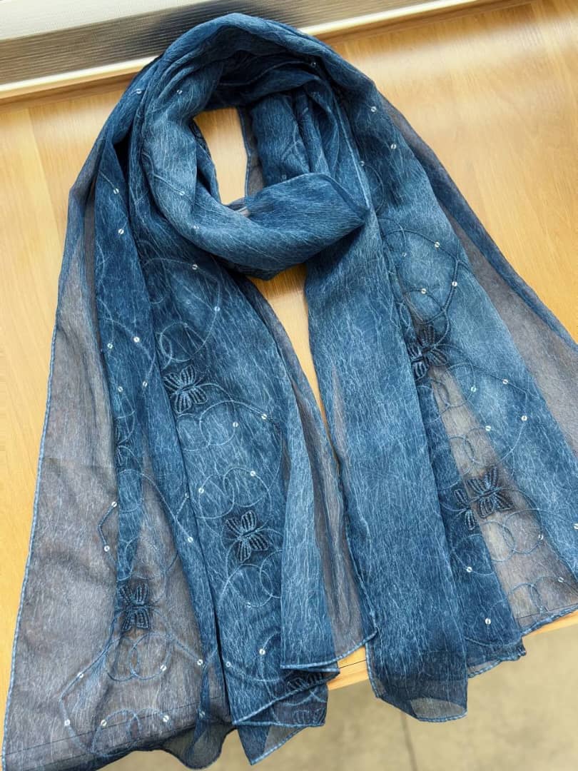 1321- شال سنگشور خامه دوزی