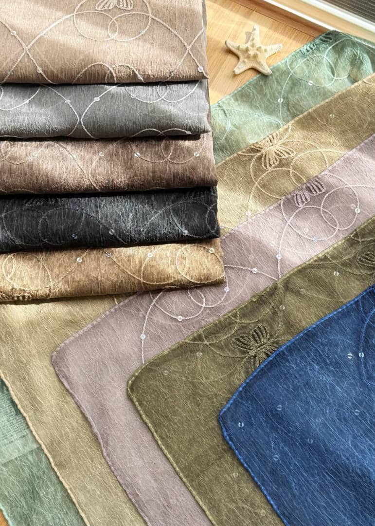 1321- شال سنگشور خامه دوزی