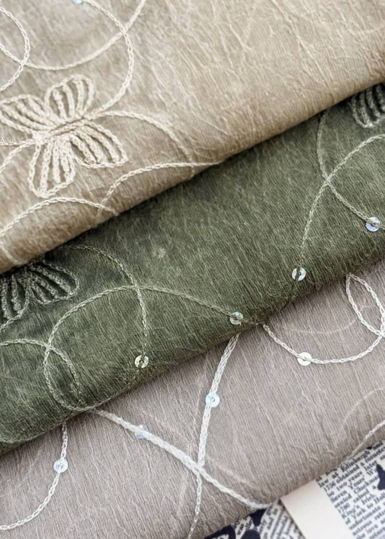 1321- شال سنگشور خامه دوزی