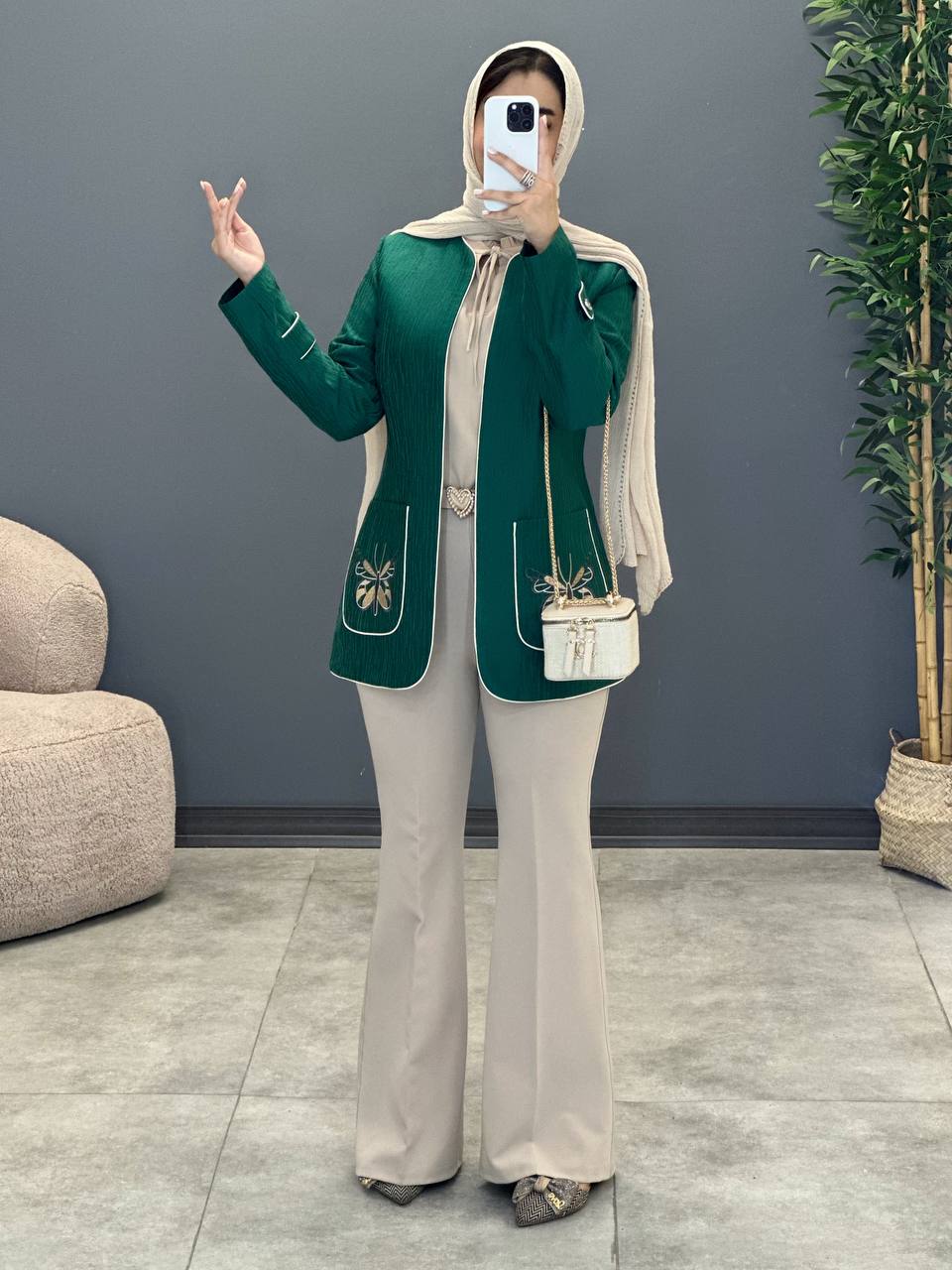 1316- کت مزونی پروانه