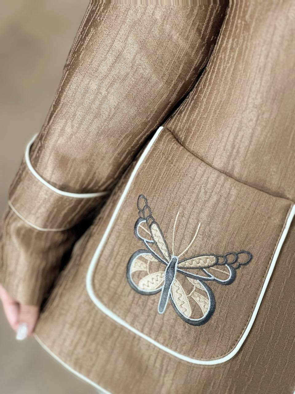 1316- کت مزونی پروانه