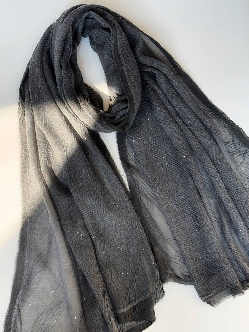 1330- شال پولکی دور ابریشم