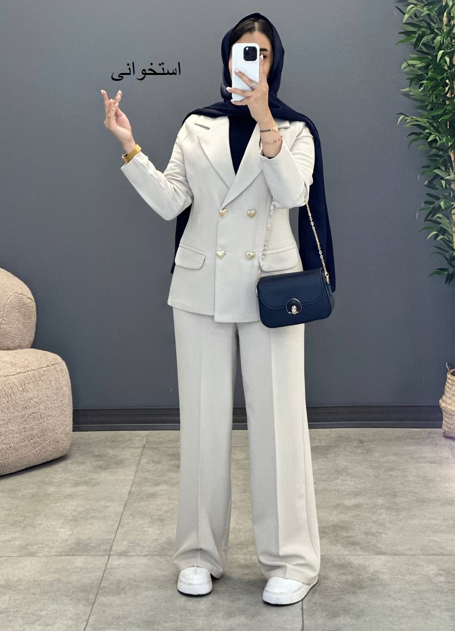 1318- ست کت و شلوار شاهان