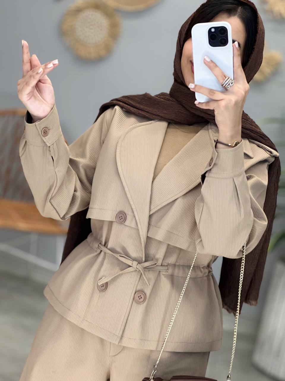 1338- کت و شلوار نارین